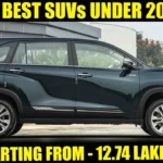 best suv in india under 20 lakhs